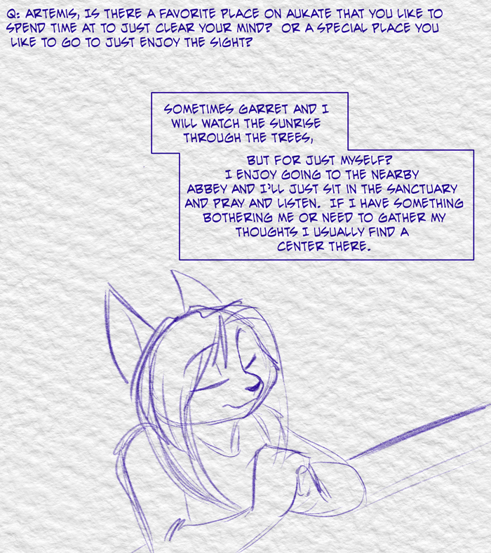 Ask the Cast #11 (2024) — Art by Foxena