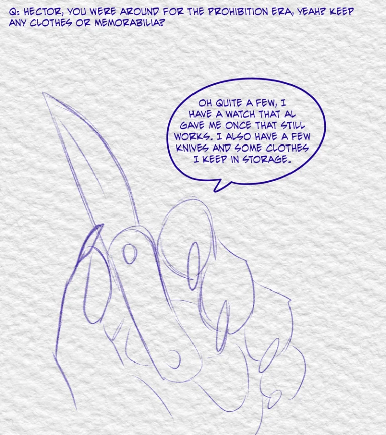 Ask the Cast #33 (2024) — Art by Foxena