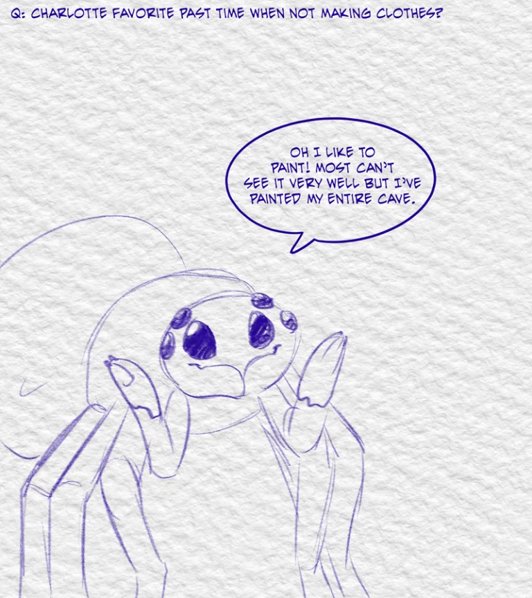 Ask the Cast #43 (2024) — Art by Foxena