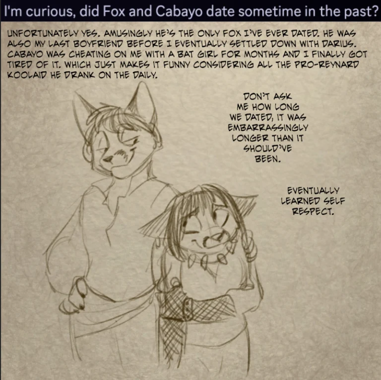 Ask the Cast #8 (2025) — Art by Foxena