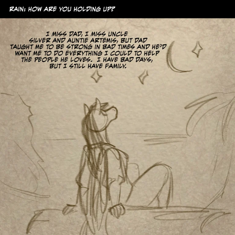 Ask the Cast #19 (2026) — Art by Foxena