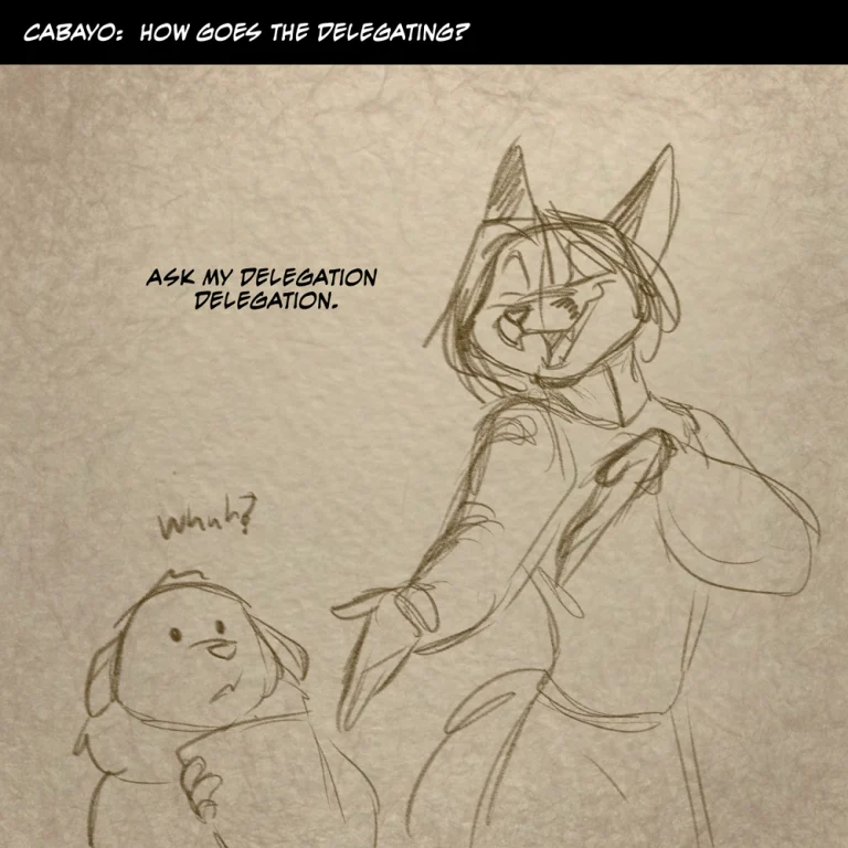 Ask the Cast #30 (2026) — Art by Foxena