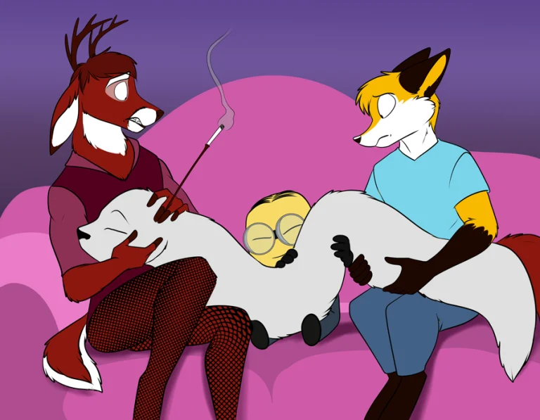 The wrong minion showed up to the Freeze Ray. — Art by Foxena