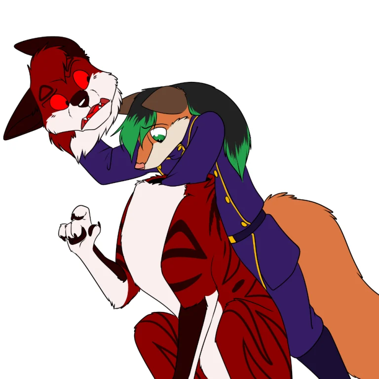 Invasive maintenance on Bane. — Art by Foxena