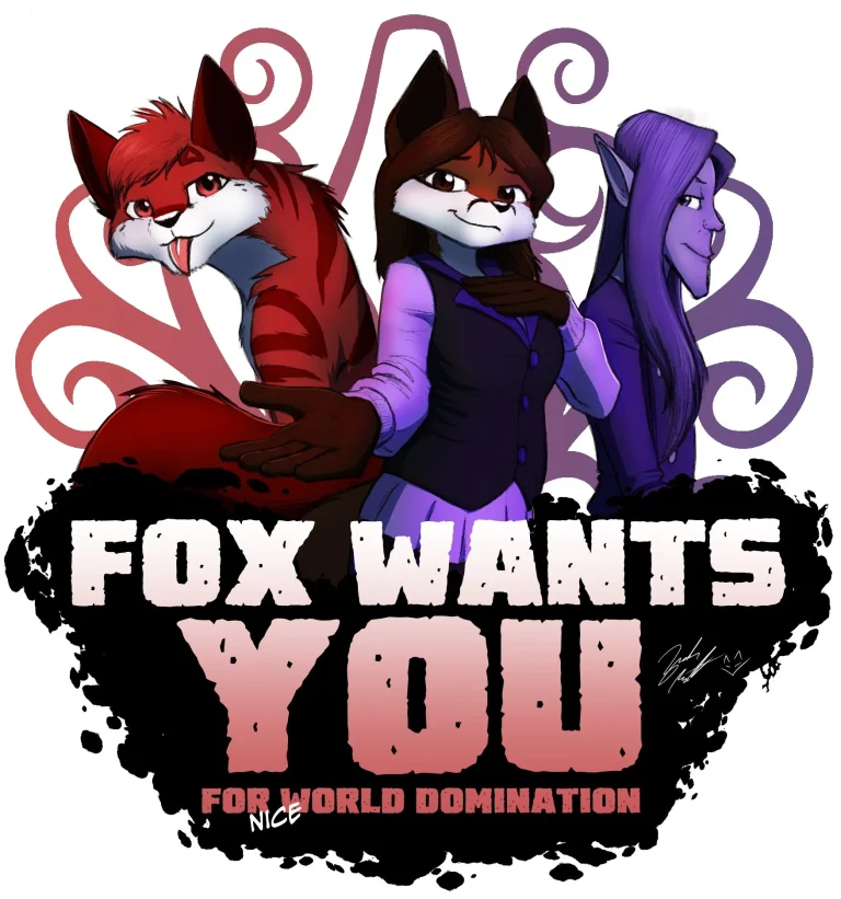 Propaganda for the Overlord — Art by FalloutFox