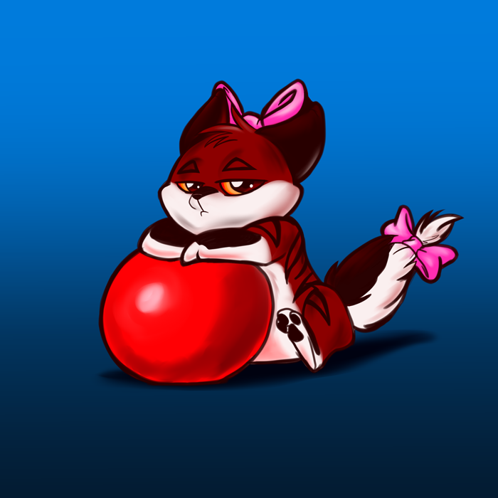 Smol Bane made to look even more cute. — Art by Foxena