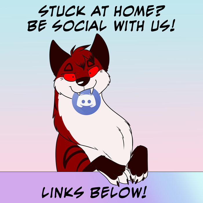 Bane helpfully pointing out there is a public Discord: https://discord.gg/KX9X2mn4 — Art by Foxena
