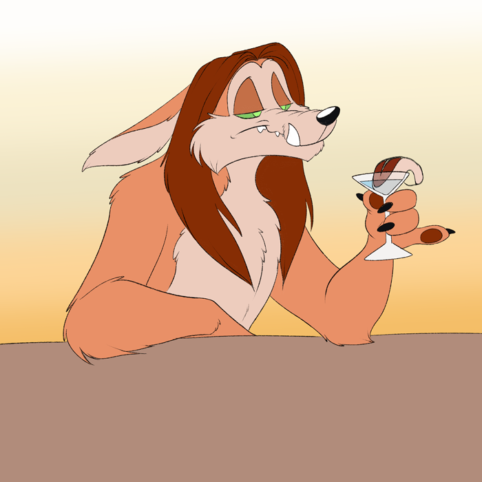 Hector done in the Chuck Jones style. — Art by Foxena