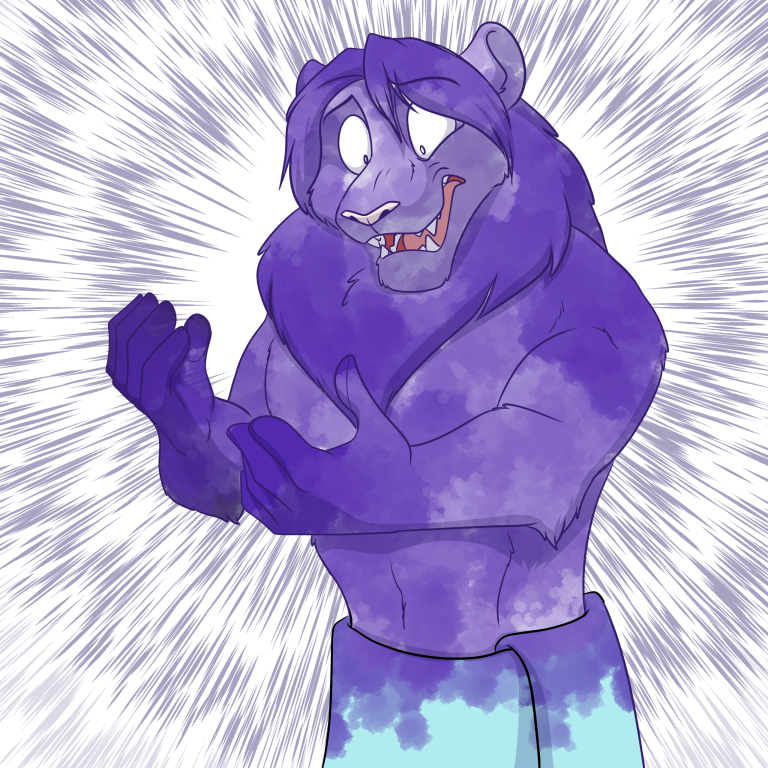 A prank pulled on Aileeron. — Art by Foxena