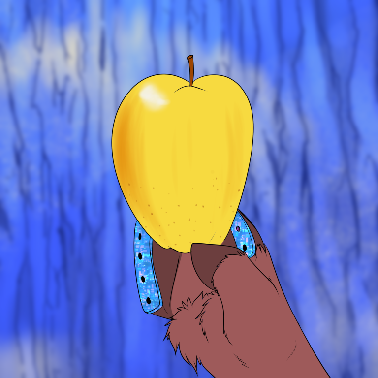 Rain's Instagram: The Golden Delicious. — Art by Foxena