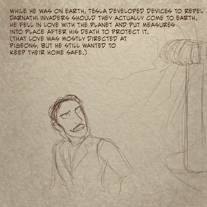 Trivia #37 (2020) — Art by Foxena